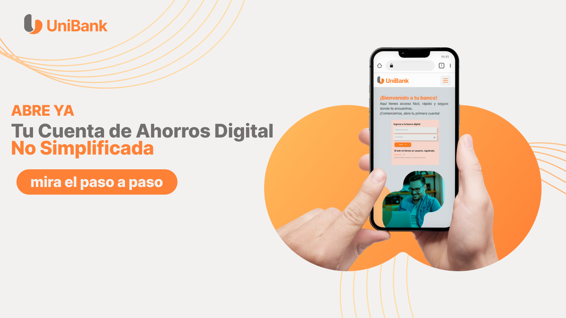 Abre tu Cuenta Digital con UniBank